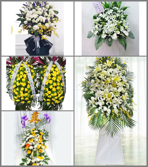 福建福州闽清县三溪乡白事花篮预定